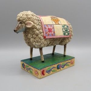 Jim Shore Enesco "Peace In The Valley" Lamb Sheep Figurine 2003 #117141